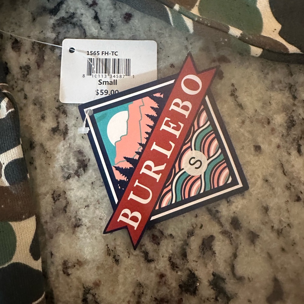 Burlebo camo hoodie
